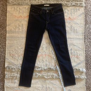 Levi’s 711 Skinny Jean in Dark Blue